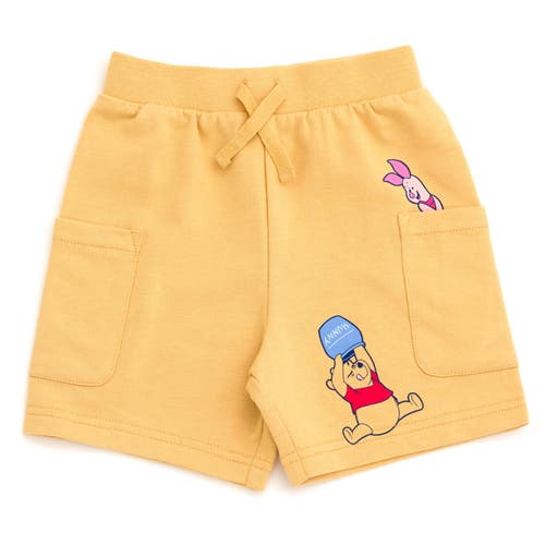 Disney T-shirt & French Terry Shorts Set In Multi