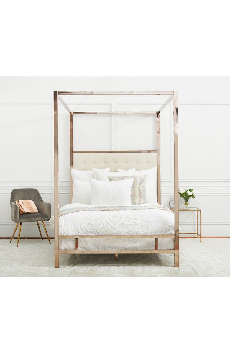 ELISABETH YORK Shyla Dove King Sham, Alternate, color, White