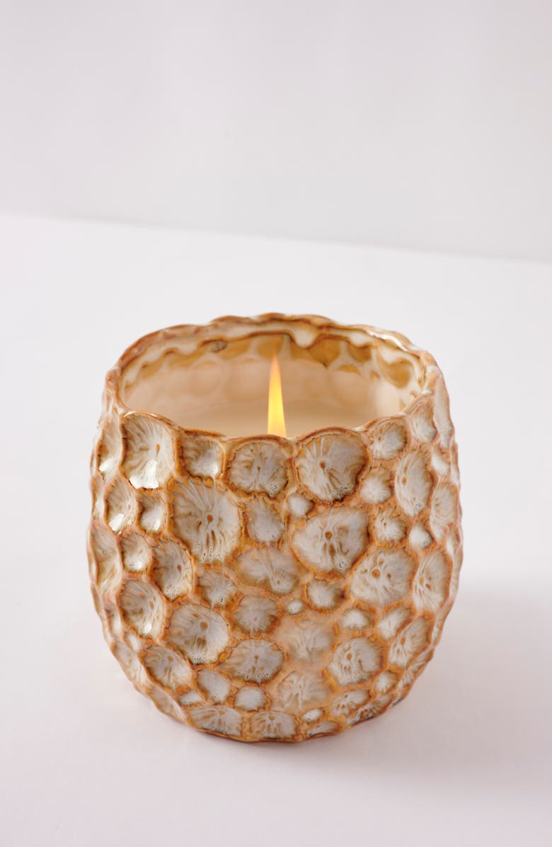 Anthropologie Home Small Honeycomb Scented Candle, Main, color,
