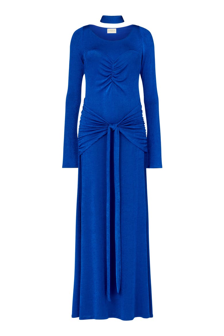 Lyra Dress, Alternate, color, Cobalt