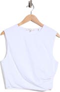 FRAME The Twisted Crop Tank