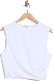 FRAME The Twisted Crop Tank