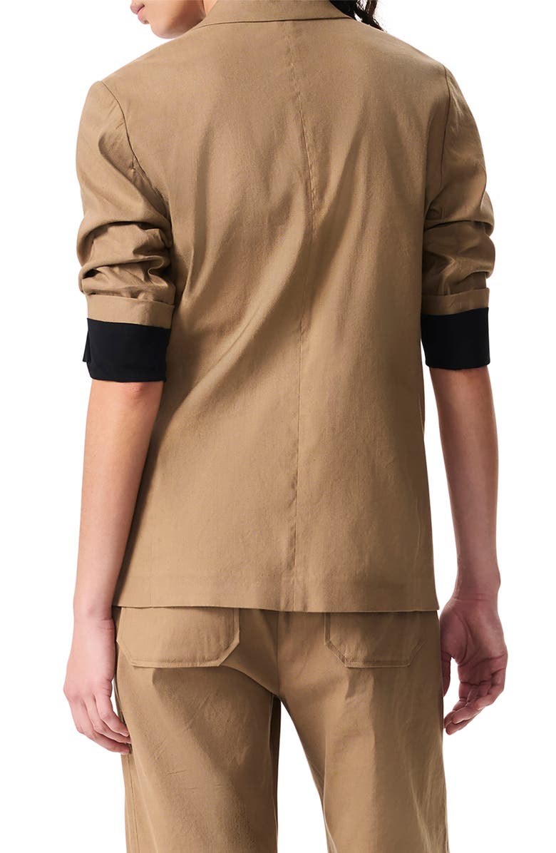 rag & bone Jennie Linen Blend Blazer, Alternate, color,