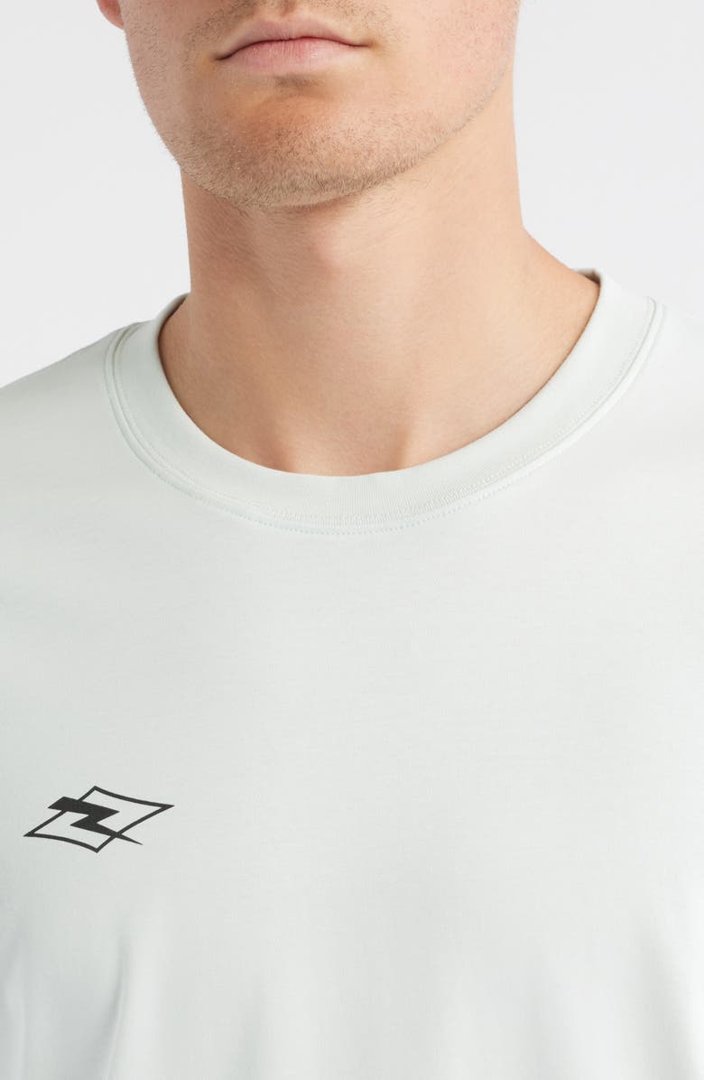 Rip Curl x Mick Fanning Vaporcool Diamond T-Shirt, Alternate, color, Green Mist