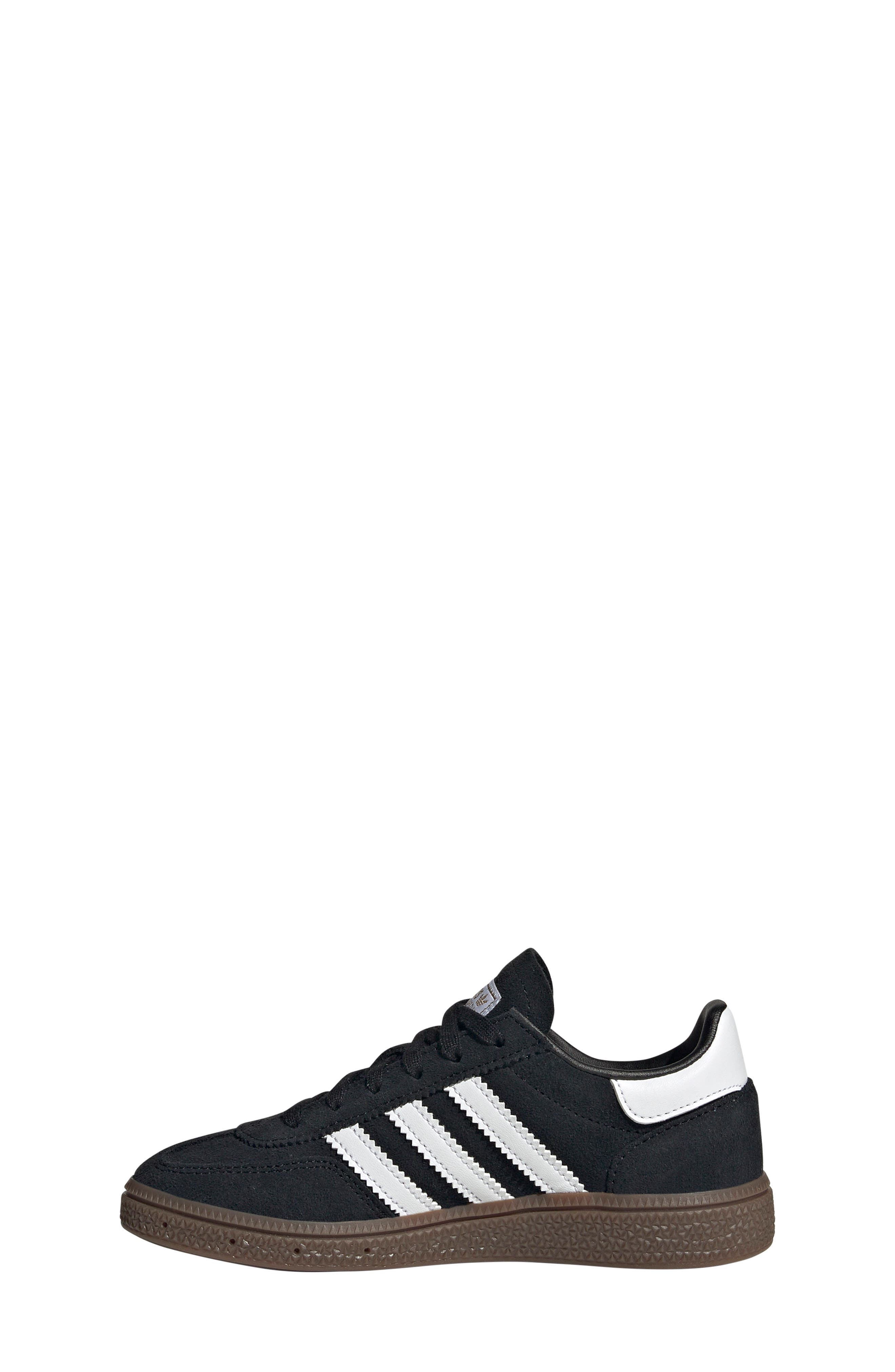 adidas Kids' Handball Spezial Sneaker, Alternate, color, Black/ White/ Gum