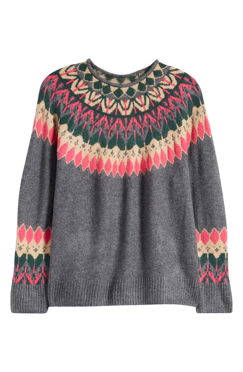 CeCe Fair Isle Sweater, Alternate, color,