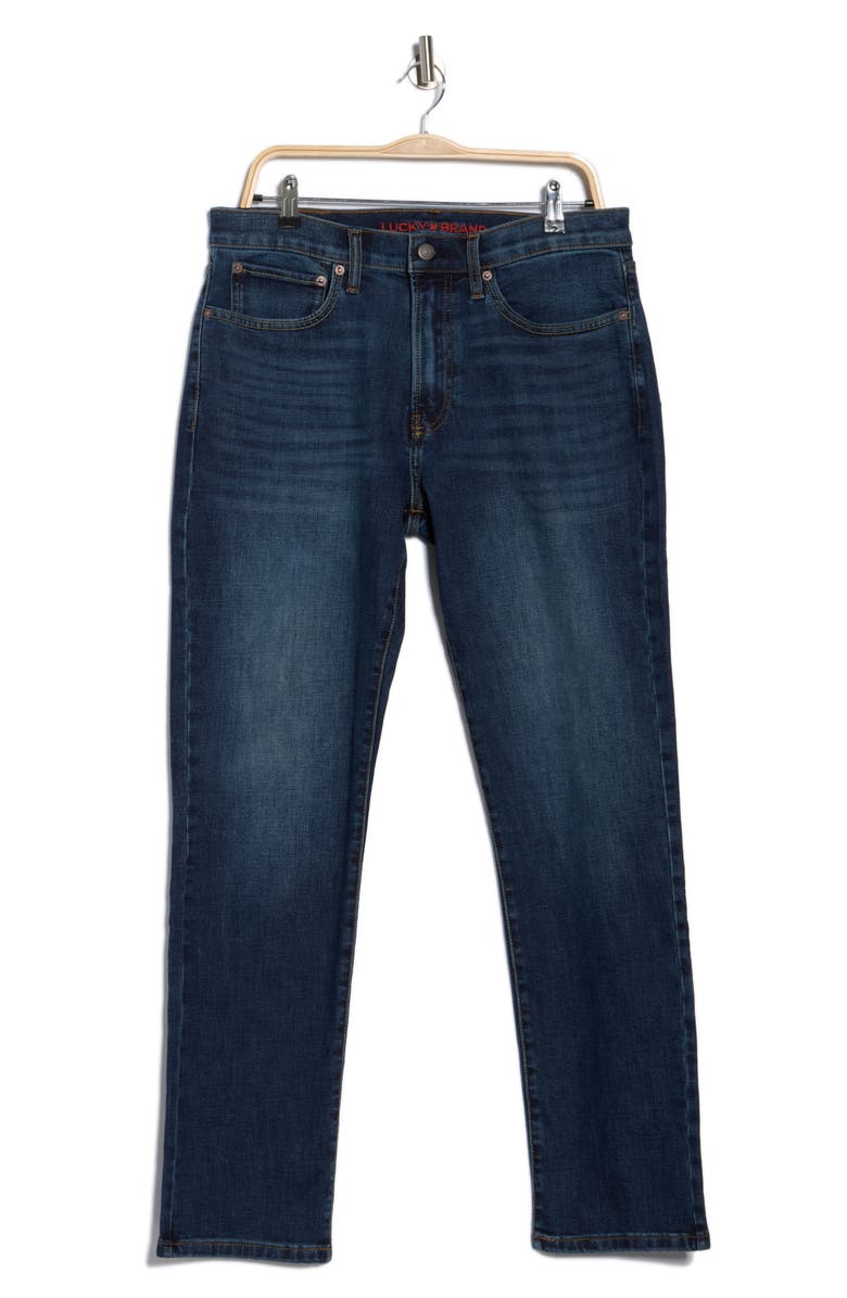 Lucky Brand 121 Slim Straight Leg Jeans, Alternate, color, Peak