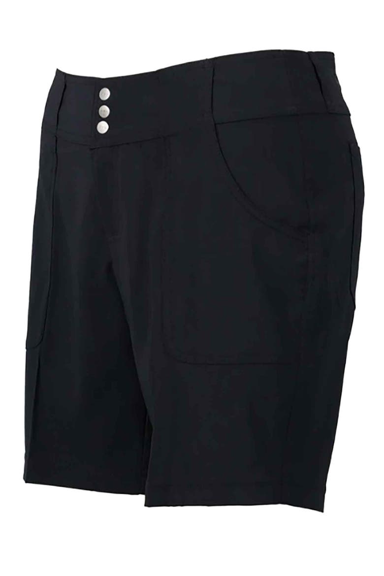 Everyday 7.5 inch Womens Golf Shorts, Alternate, color, Black