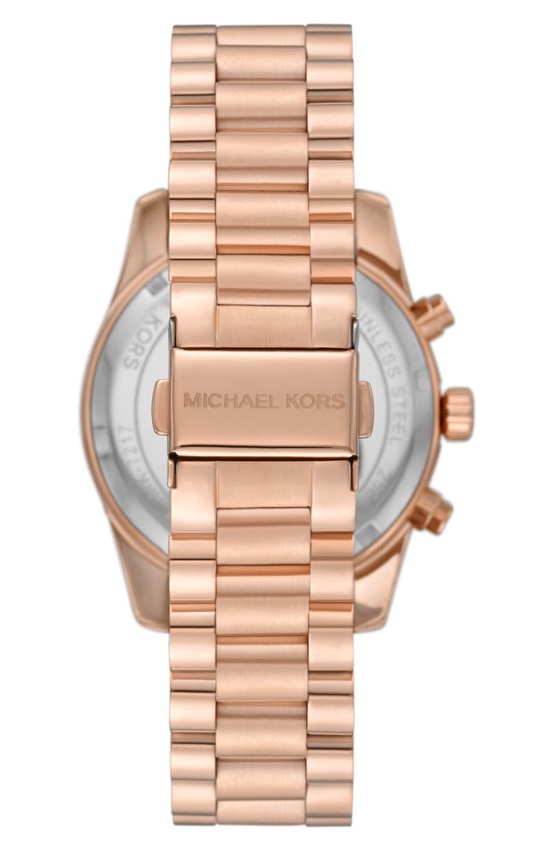 Michael Kors MICHAEL Michael Kors Lexington Chronograph Bracelet Watch, Alternate, color, 