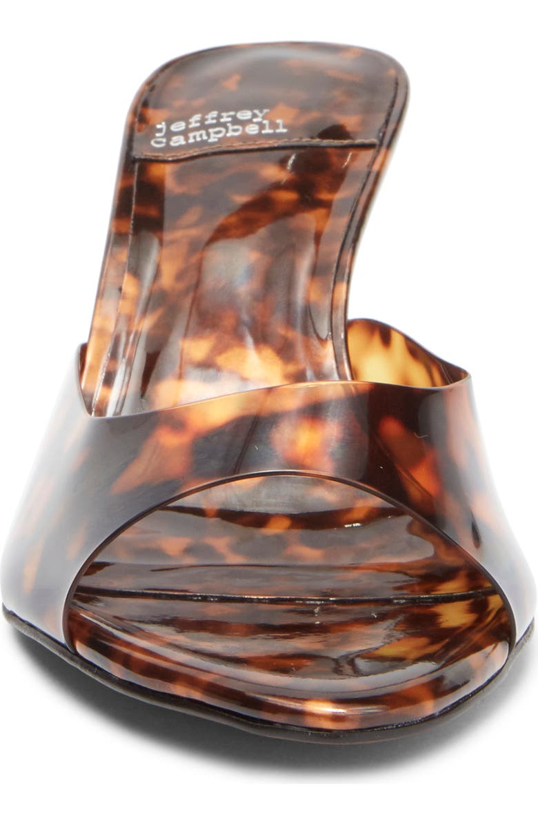 Jeffrey Campbell Spy-Kid Slide Sandal, Alternate, color, Tortoise