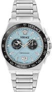 Versace Greca Reaction Chronograph Bracelet Watch, 43mm