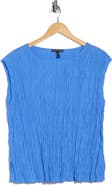 Eileen Fisher Crinkle Silk Top