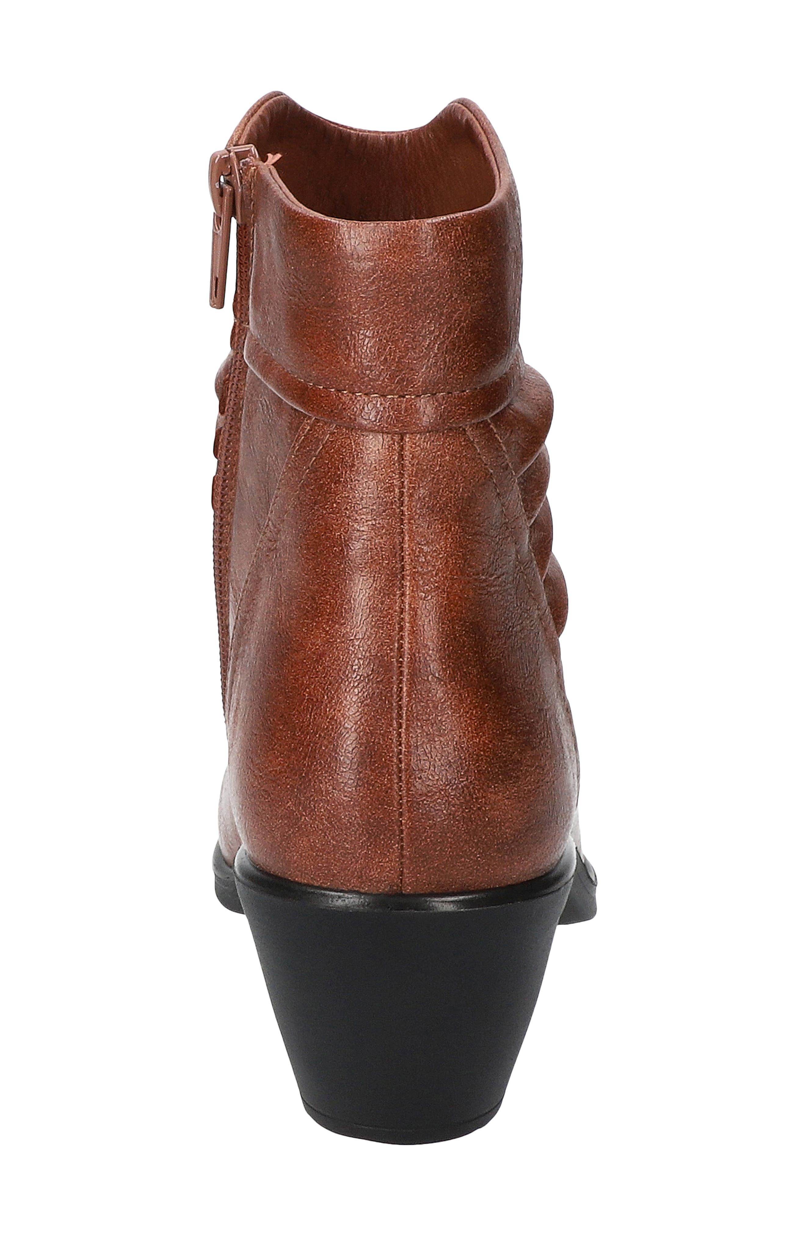 Bess Faux Leather Bootie, Alternate, color, TAN