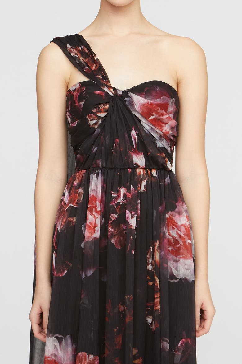 Lina Chiffon Gown, Alternate, color, Night Lotus