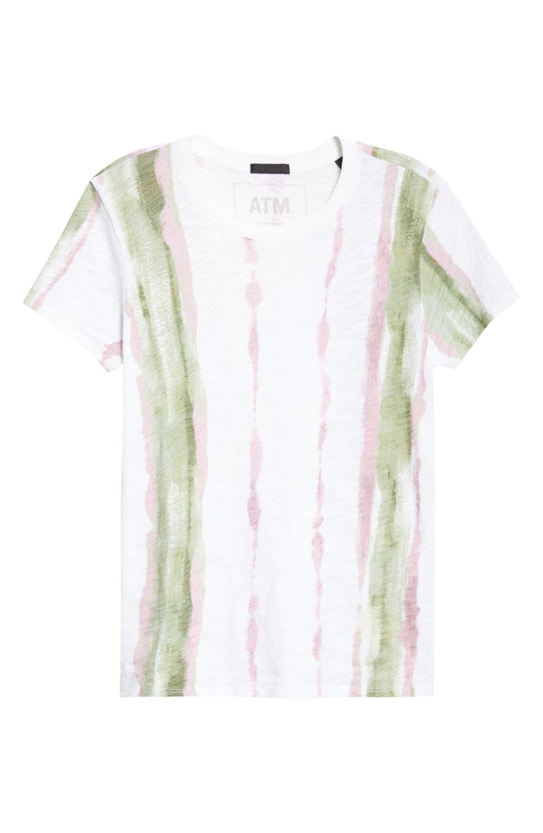 ATM Anthony Thomas Melillo Paintstroke Stripe Cotton T-Shirt, Alternate, color,