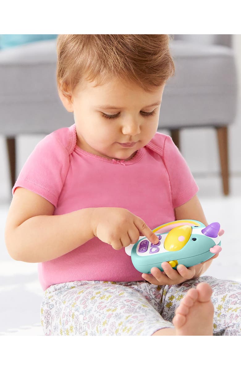 Skip Hop Unicorn Phone Toy, Alternate, color, Multi