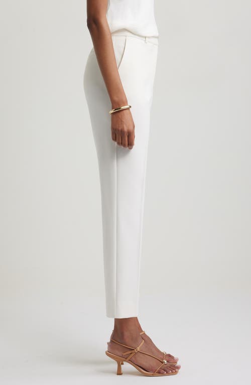 Nordstrom Slim Fit Crop Pants In Ivory Tofu