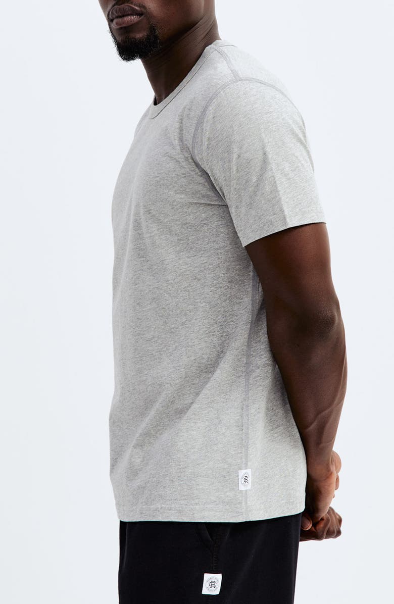 Reigning Champ 2-Pack Lightweight Jersey T-Shirt, Alternate, color, Heather Gyey