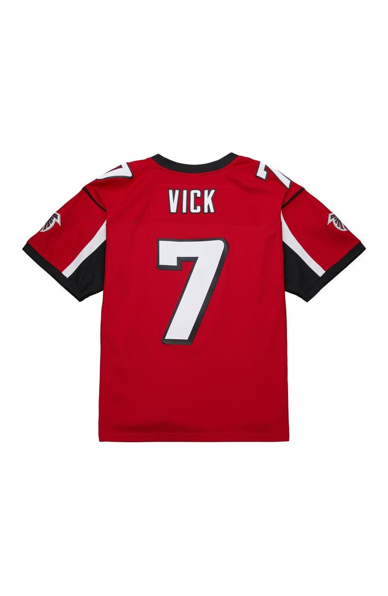 Mitchell & Ness Men's Mitchell & Ness Michael Vick Red Atlanta Falcons 2003 Legacy Replica Jersey, Alternate, color, Red