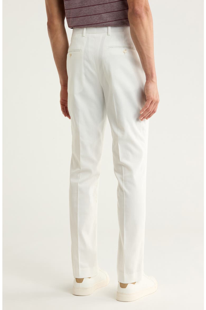 Slim Fit Trousers, Alternate, color, WHITE