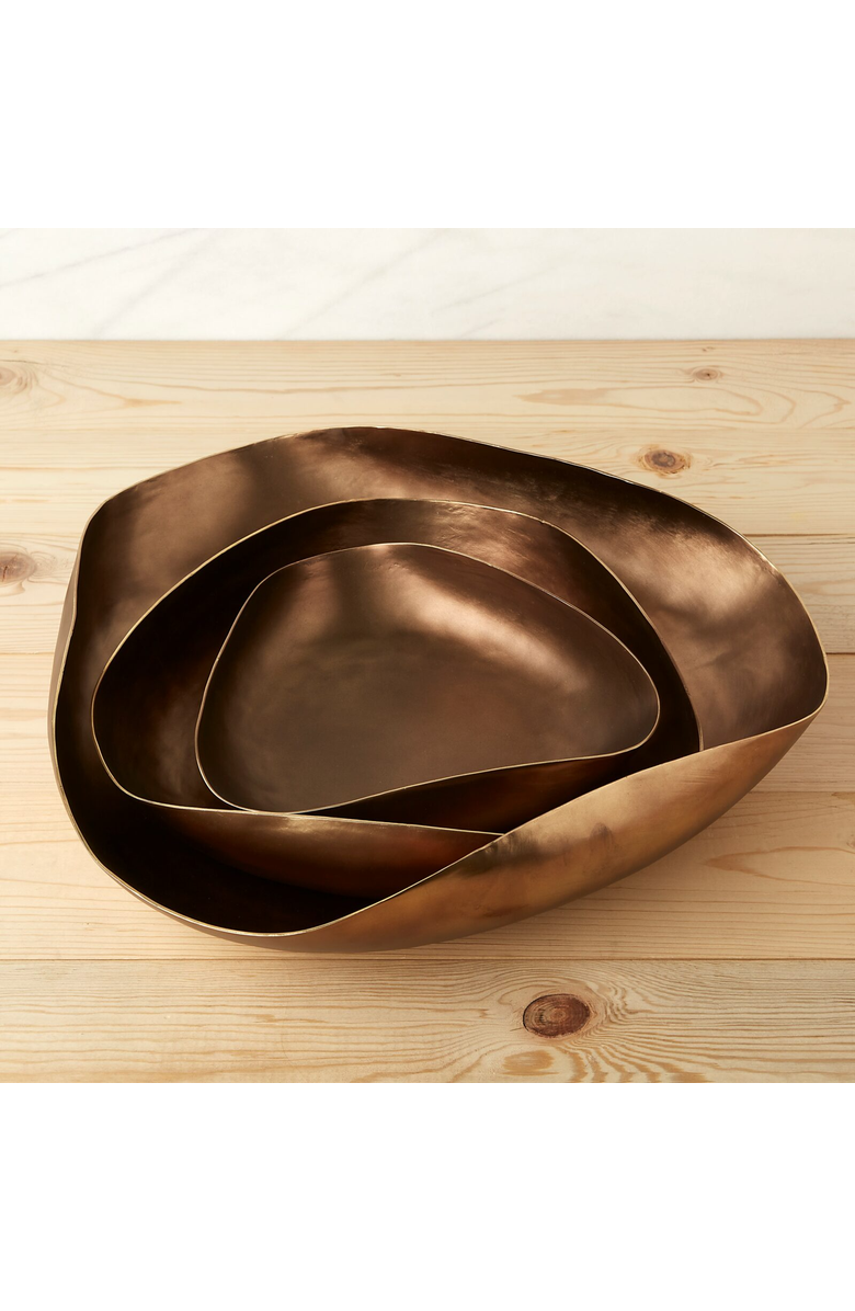 Be Home Galina Dish, Alternate, color, Aged Bronze