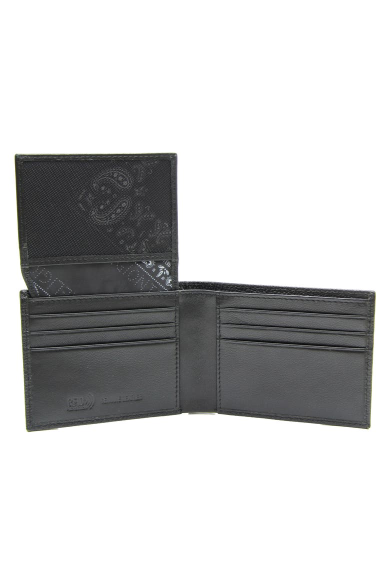 French 75 Bifold Wallet, Alternate, color, BLACK