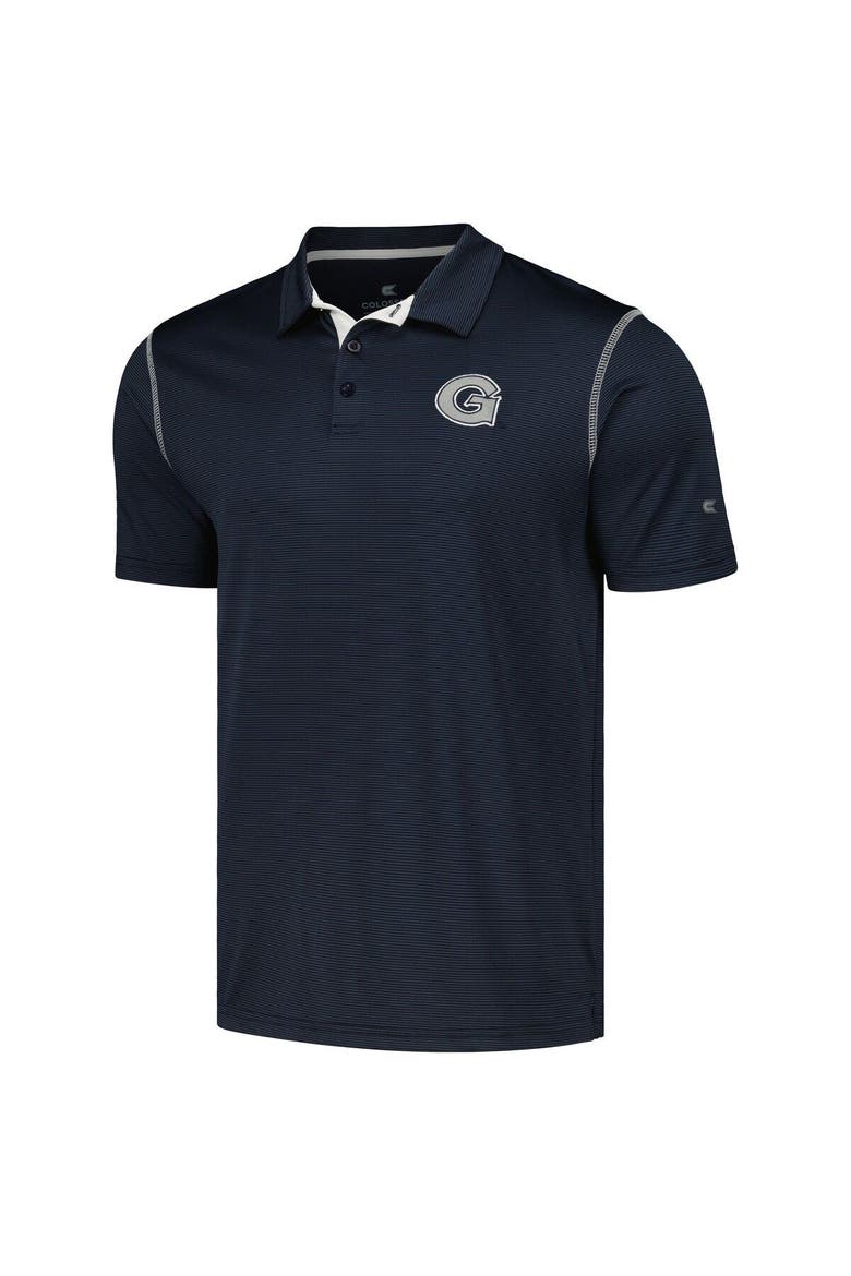 Men's Colosseum  Navy Georgetown Hoyas Cameron Polo, Alternate, color, Navy