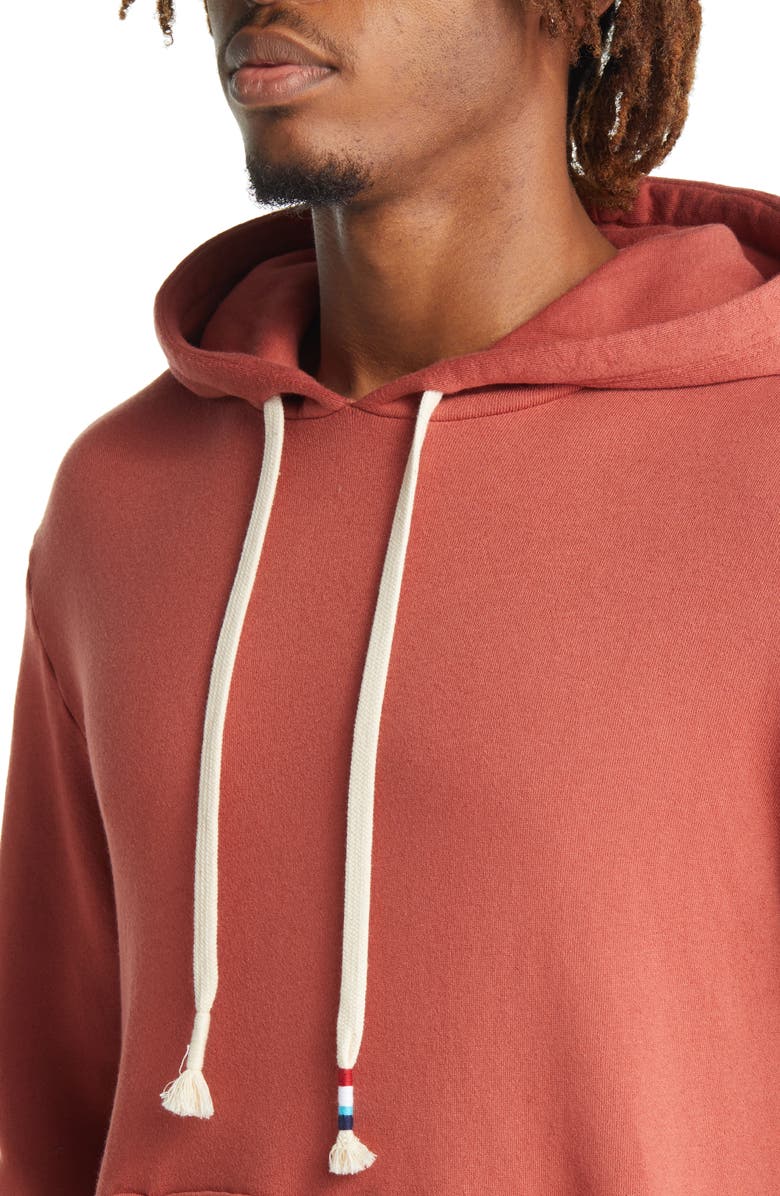 Sol Angeles Waves Fleece Hoodie, Alternate, color, Cayenne