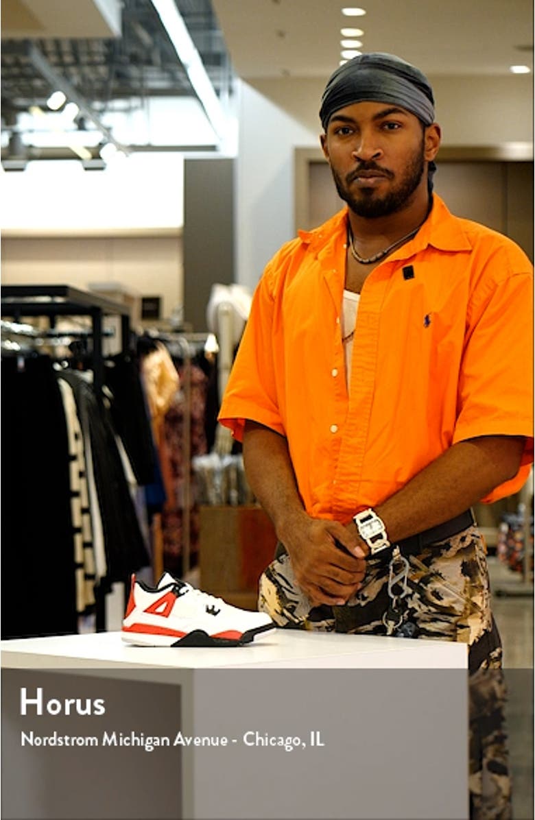 Air Jordan 4 Retro Mid Top Sneaker, sales video thumbnail