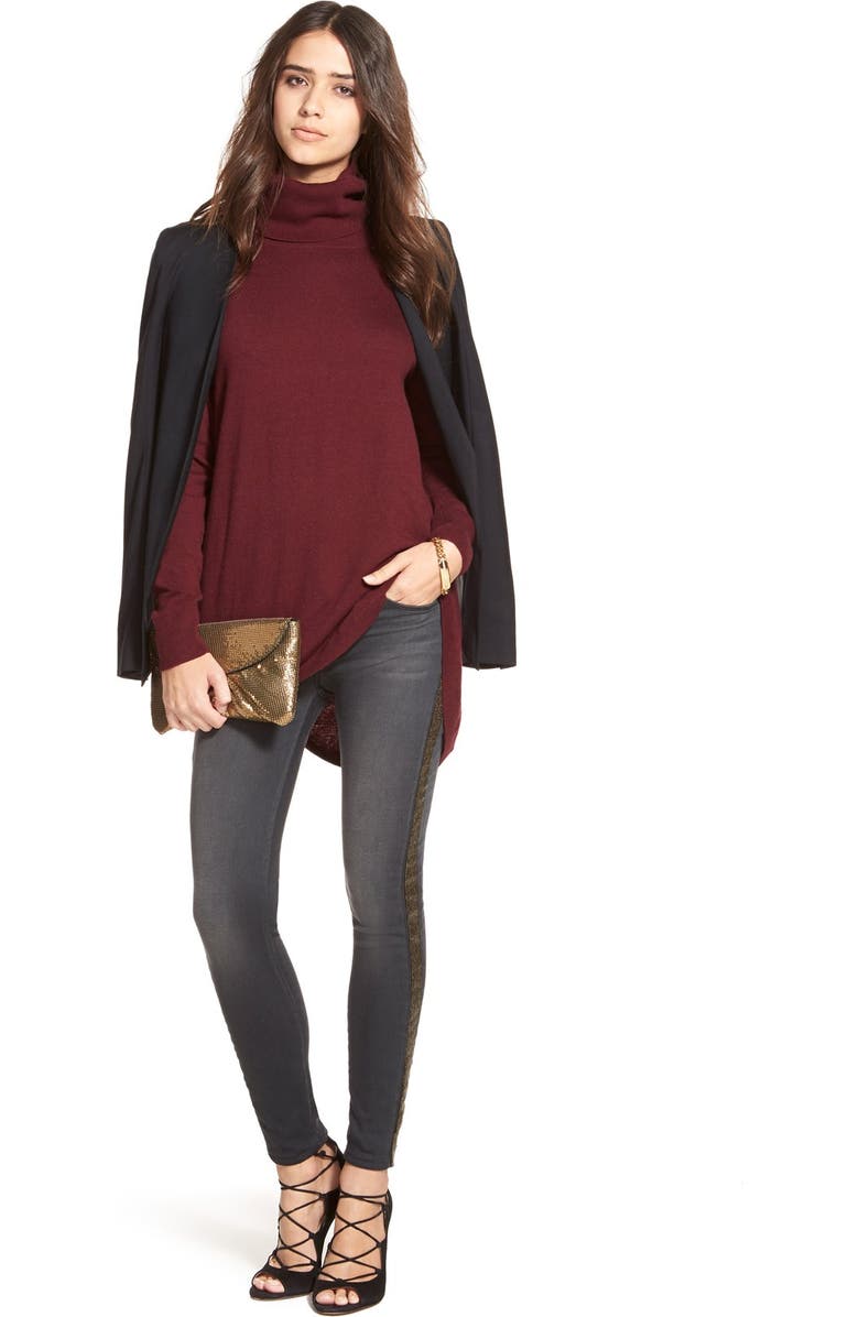 Vince Camuto 'Sandria' Peep Toe Ghillie Sandal, Alternate, color,