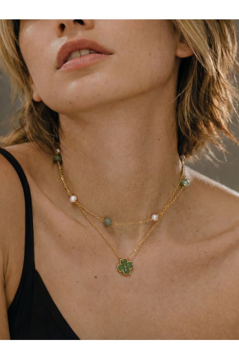 Jardin Green Jade Pendant Necklace, Alternate, color, Green