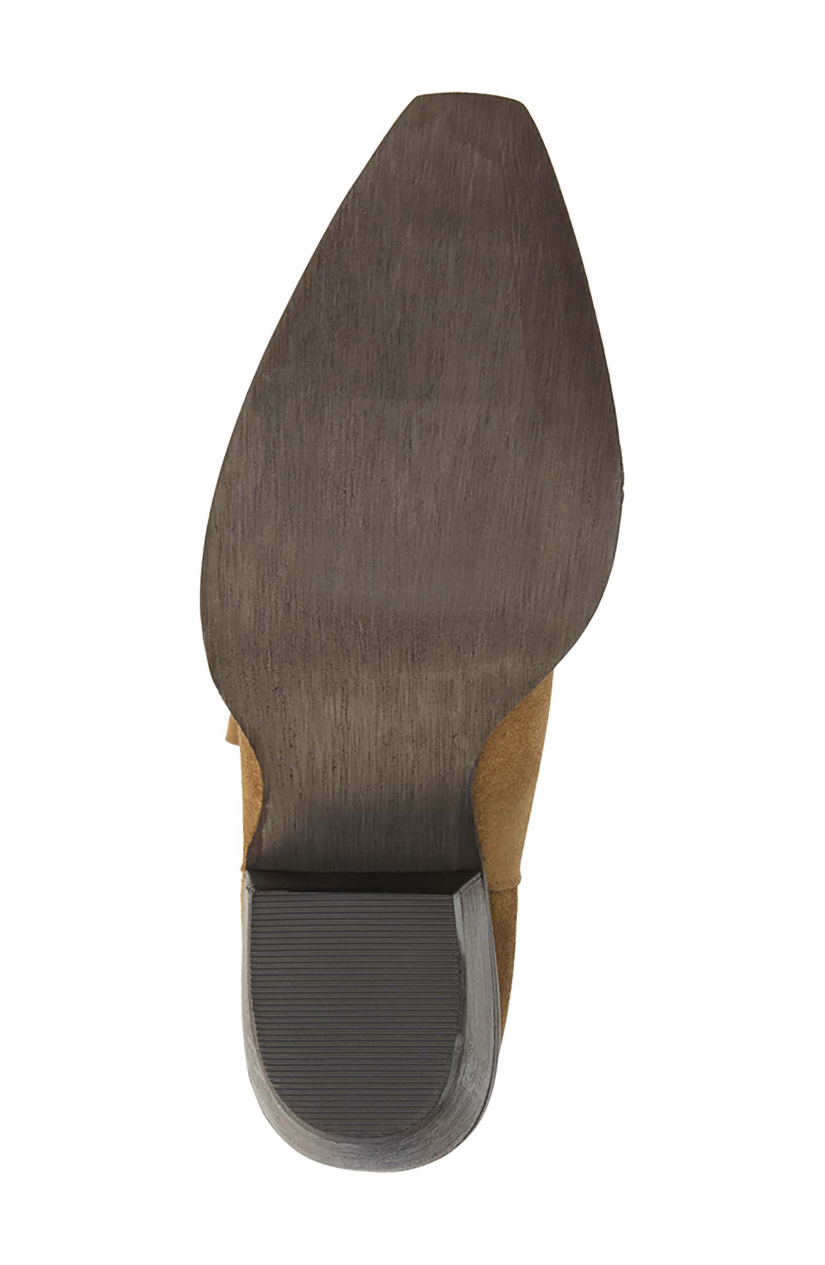 Gaucho Western Boot, Alternate, color, BROWN SUEDE