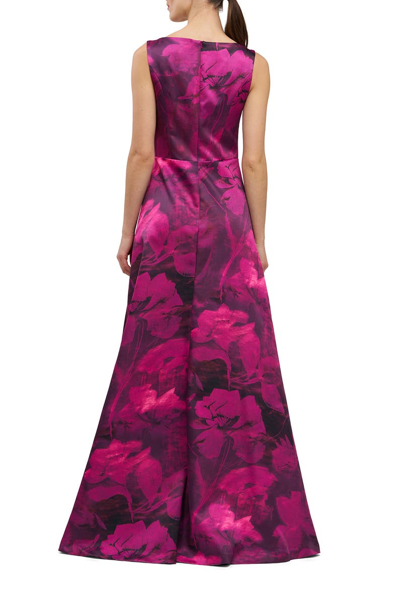 Cecilia Evening Gown, Alternate, color, VIVID BERRY MULTI