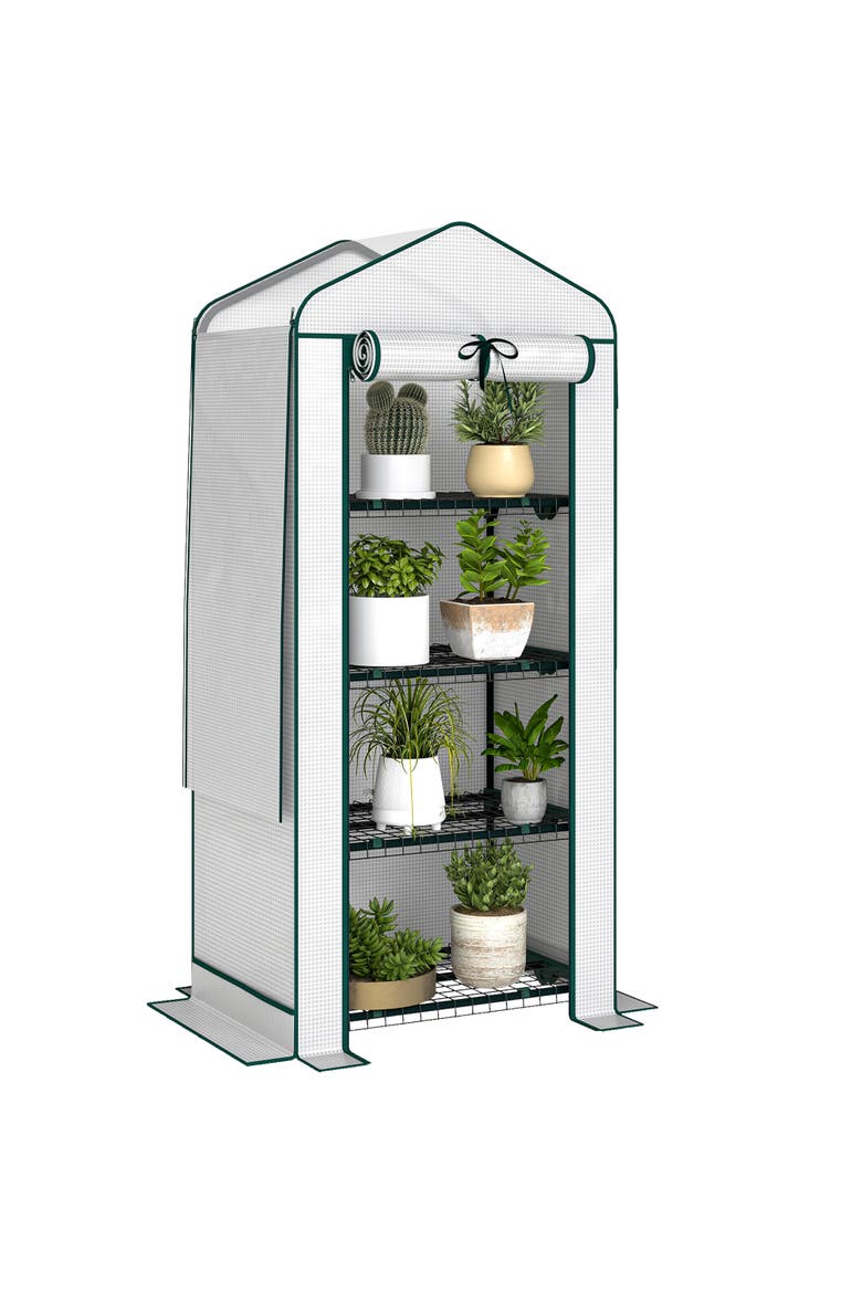 Mini Greenhouse, Main, color, White