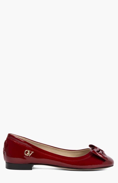 Midnight Rouge Patent Leather Flats