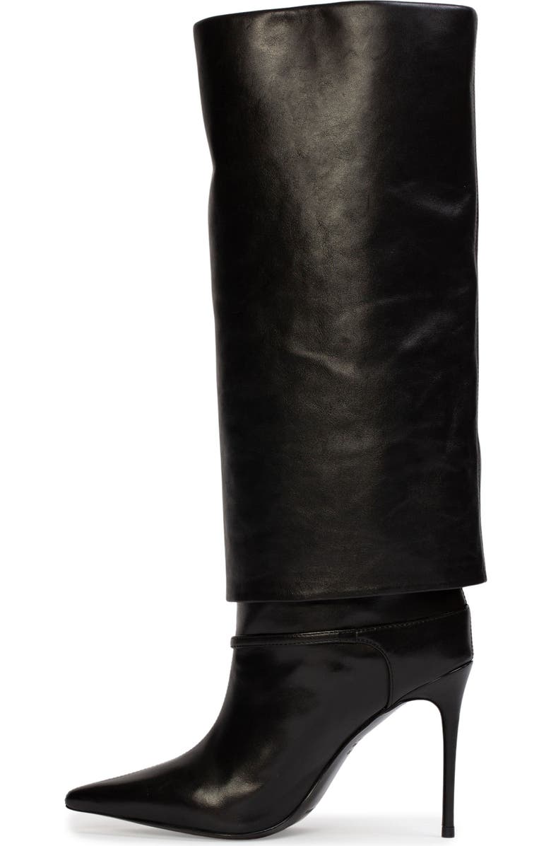 BLACK SUEDE STUDIO Simone 100 Leather Boot, Alternate, color, Black Leather