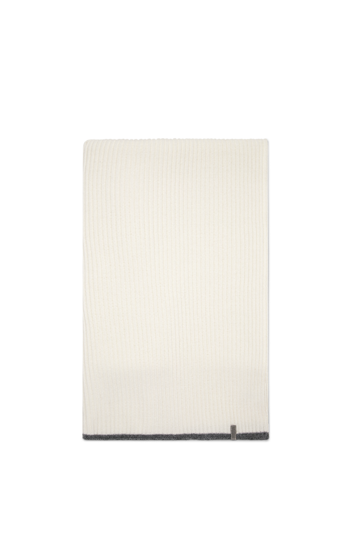 Brunello Cucinelli Knit Scarf In Brown