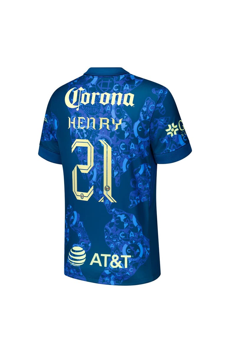 Nike Men's Nike Henry Martin Blue Club America 2024/25 Away Replica Player Jersey, Alternate, color, 