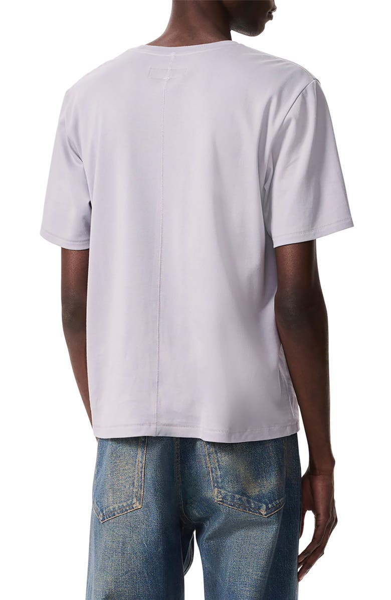rag & bone Pure Pima T-Shirt, Alternate, color, Pastel Gray