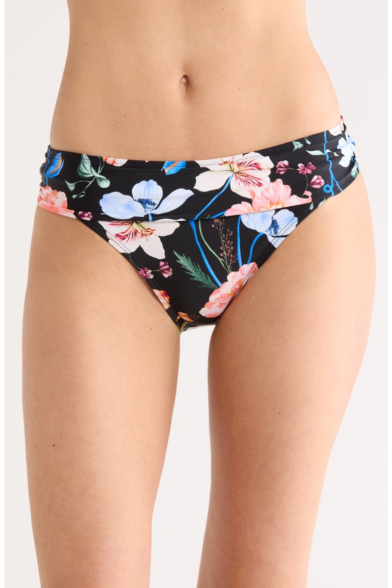 Julie Hipster Bikini Bottoms, Main, color, BLACK