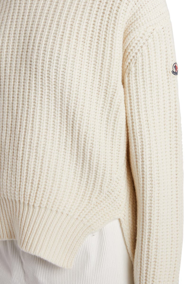 Moncler Chunky Wool Sweater, Alternate, color,