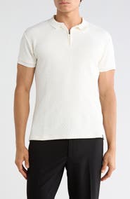 T.R. PREMIUM Textured Short Sleeve Polo