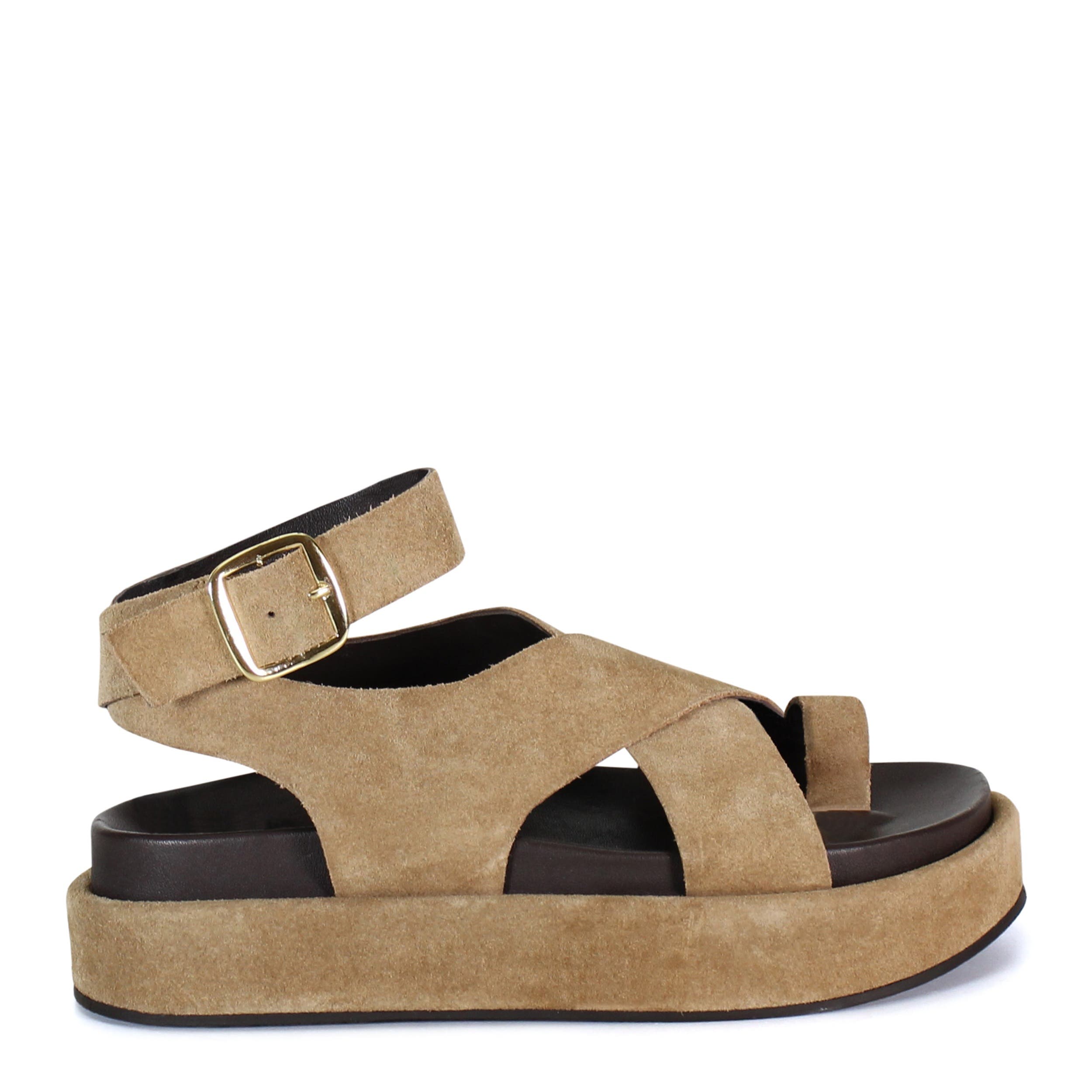 SUGAR FIX Platform Sandal, Alternate, color, Tan