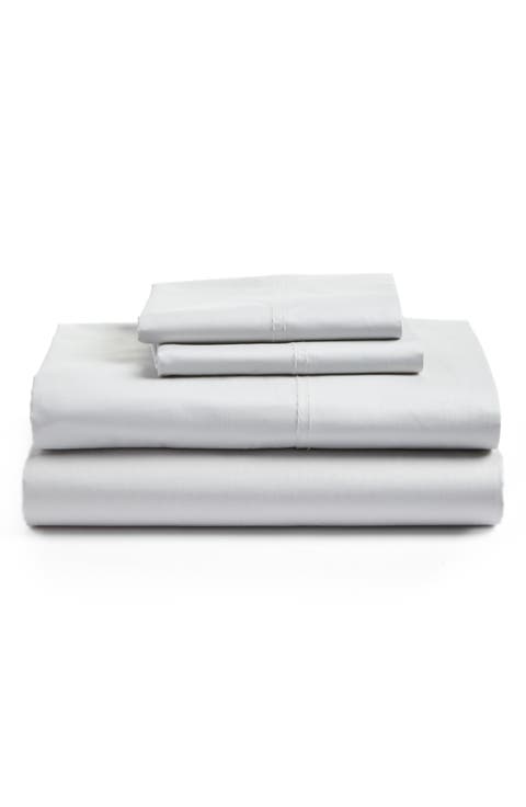 400 Thread Count Organic Cotton Sateen Sheet Set