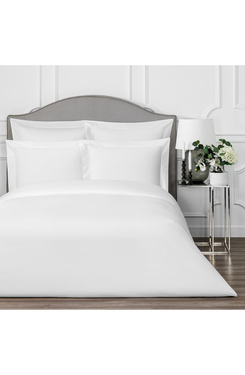 Togas Rhapsody Duvet Cover, Alternate, color, White