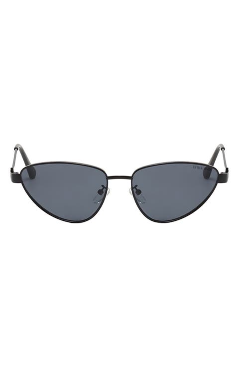 Jasmine 58mm Polarized Cat Eye Sunglasses