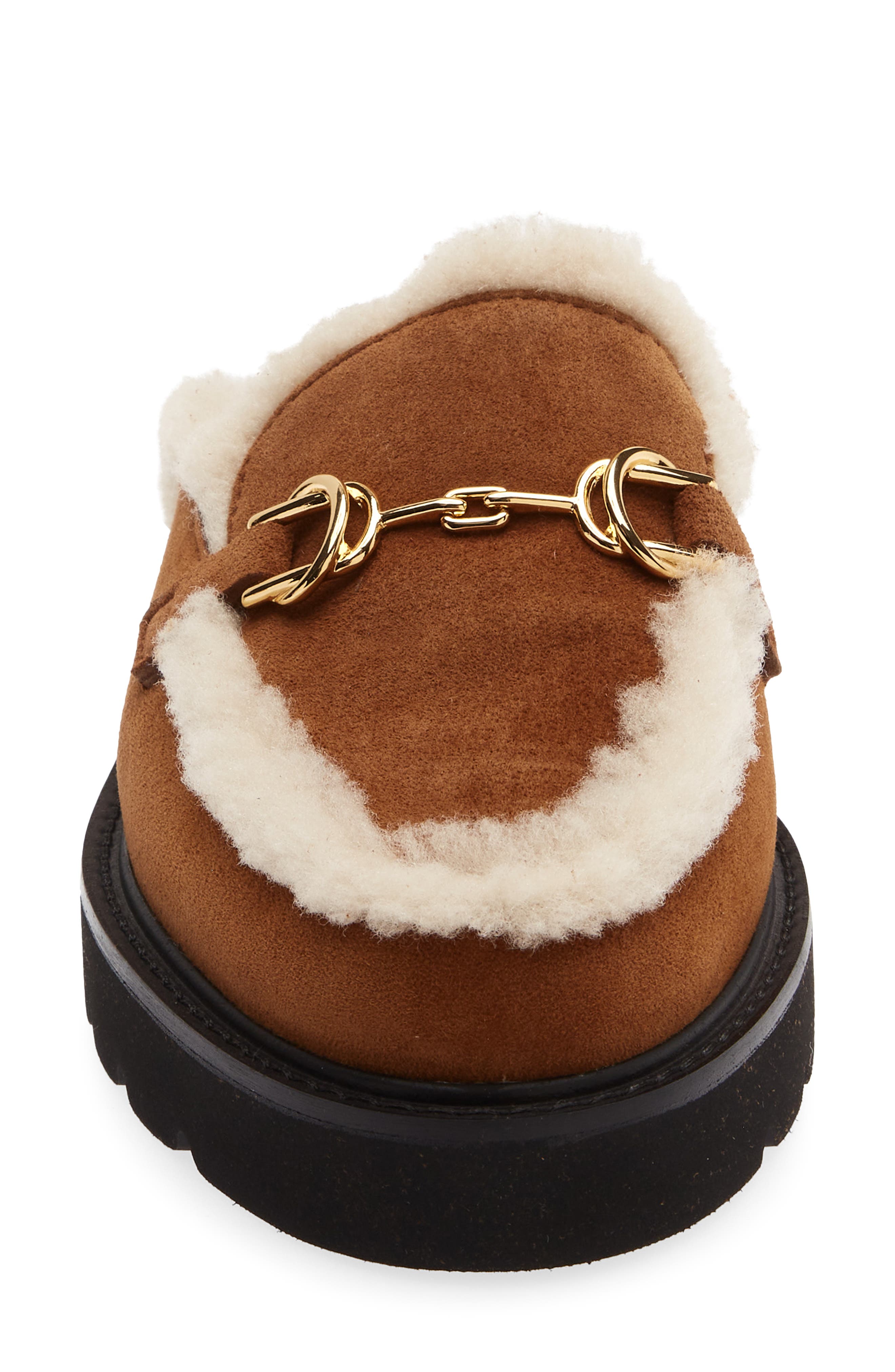 Stuart Weitzman Owen Genuine Shearling Mule (Women) | Nordstromrack