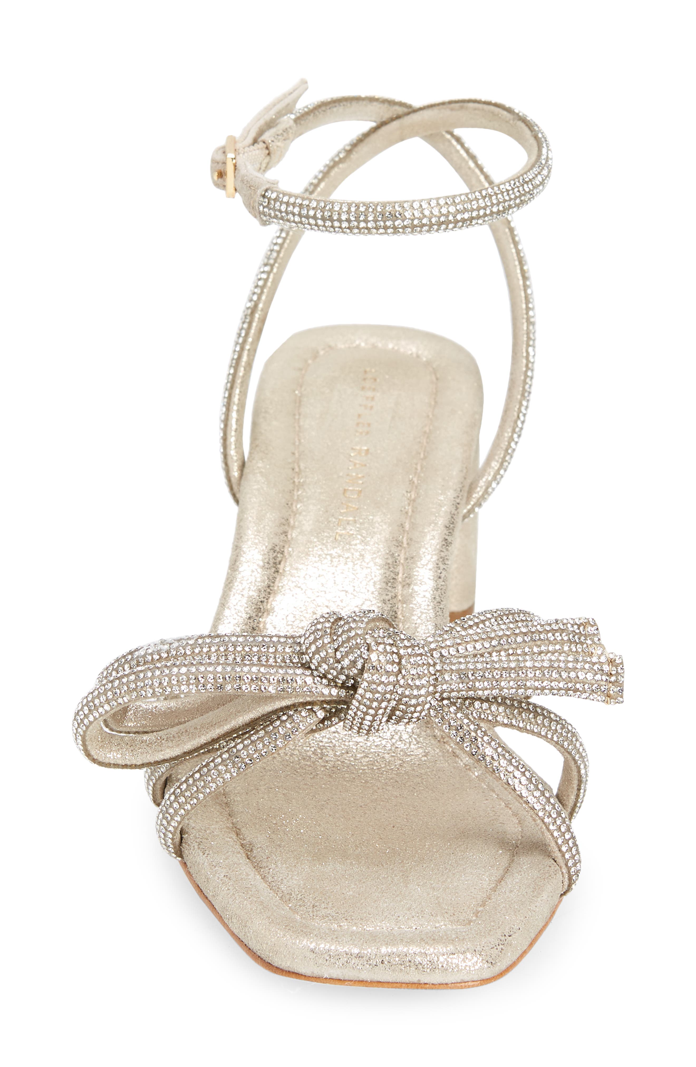 Mikel Bow Sandal, Alternate, color, CAPPUCCINO