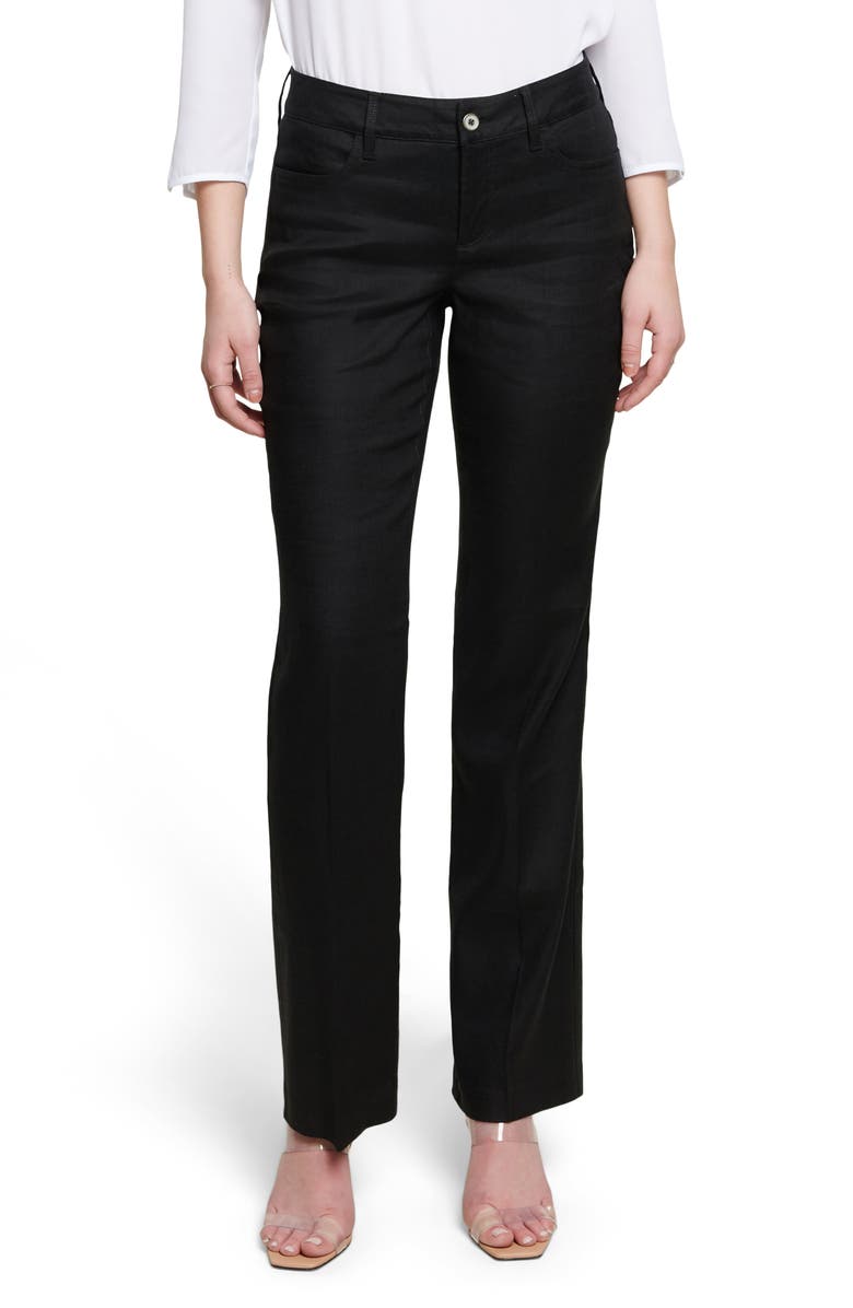 Curves 360 by NYDJ Wide Leg Linen Blend Pants, Main, color, 