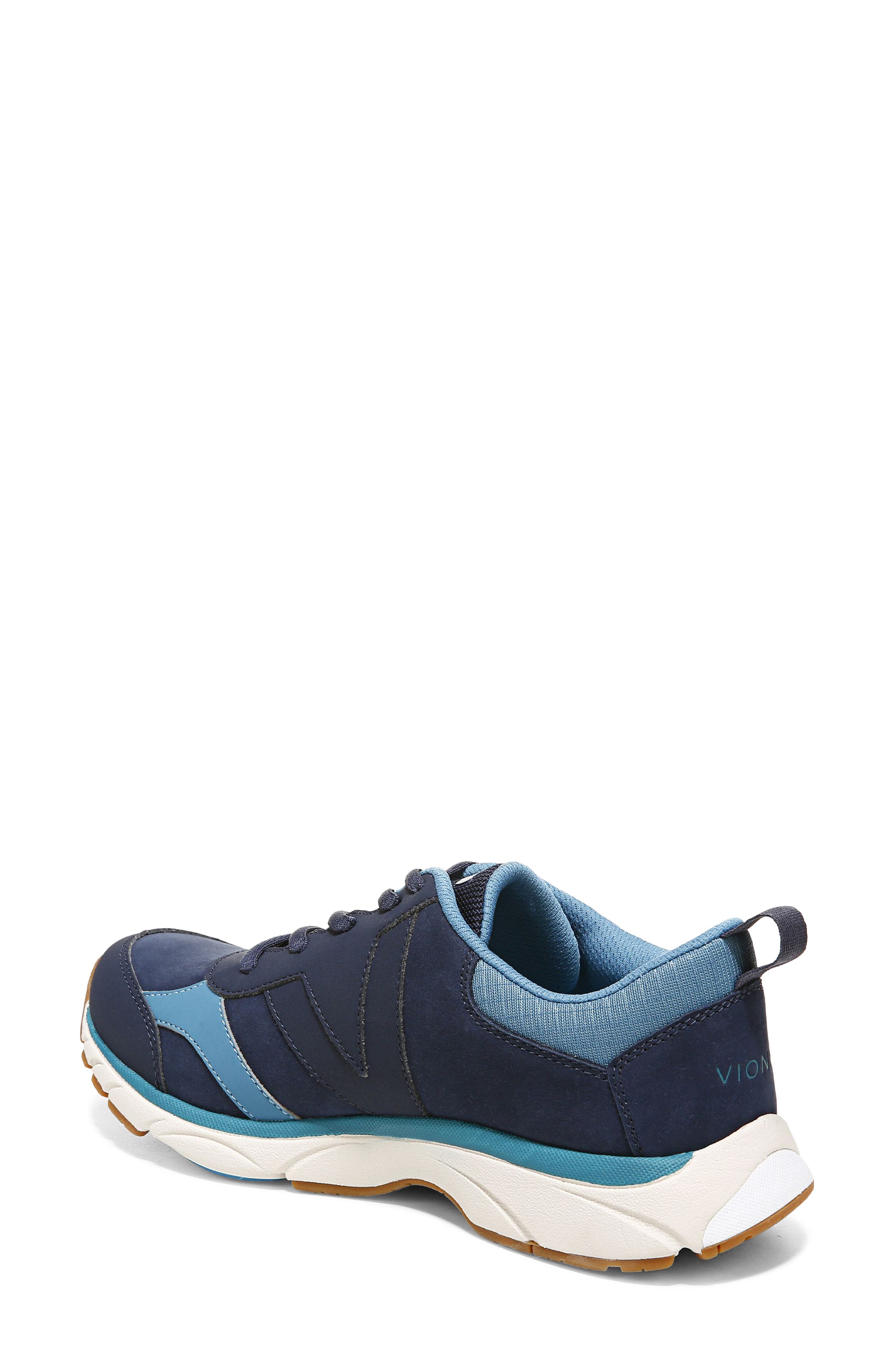 Zanny Waterproof Sneaker, Alternate, color, NAVY